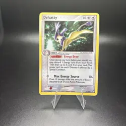 Delcatty 8/108 Holo Foil Rare Pokemon Card EX Power Keepers Played HP - Image 1