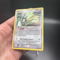 Delcatty 8/108 Holo Foil Rare Pokemon Card EX Power Keepers Played HP - Image 3