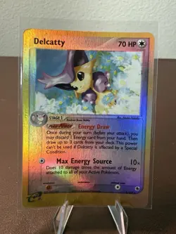 Delcatty 5/109 Ruby and Sapphire Reverse Holo Rare Pokemon Card - Image 1