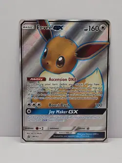 Pokemon TCG Eevee GX SM242 Full Art Holo Promo Basic Card SM The Pokemon Company - Image 1