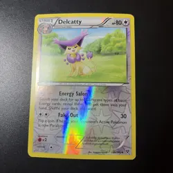 Delcatty Reverse Holo XY Base Set 105/146 Pokemon Card - Image 1