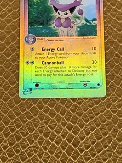 2003 E Series Pokemon Card - Delcatty 29/109 Reverse Holo - Lp - Image 3