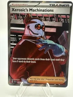 Pokemon TCG Shrouded Fable Xerosic's Machinations Trainer Card 89/64 - Image 1