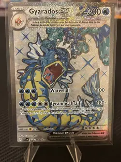 Gyarados ex 225/198 Scarlet & Violet (SV1) NM Full Art Ultra Rare Pokemon Card - Image 1