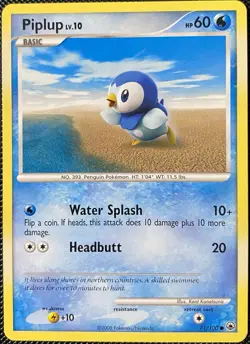 Piplup 71/100 Majestic Dawn Regular - Pokemon Card - Image 1