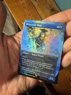 Snapcaster Mage MTG (Borderless (Chocobo Track Foil) FINAL FANTASY 0469 Mythic - Image 3