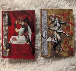 Baiken Guilty Gear Trading Illust Game Cards TCG 1998 #089 & #090 Mint - Image 1