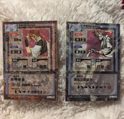Baiken Guilty Gear Trading Illust Game Cards TCG 1998 #089 & #090 Mint - Image 4