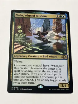 Nadu, Winged Wisdom Modern Horizons 3 Regular - Image 1