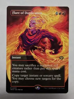 Flare of Duplication (Borderless) - Modern Horizons 3 (MH3) Regular - Image 1