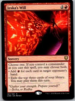 Jeska's Will - Commander Legends CMR 187 NM - Image 1