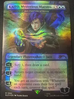 MTG KAITO, Mysterious Maestro | Jace, Unraveler of Secrets - Secret Lair FOIL NM - Image 1