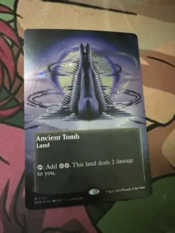 Ancient Tomb (0136) (Borderless) (Galaxy Foil) Edge of Eternities: Stellar Sight - Image 3