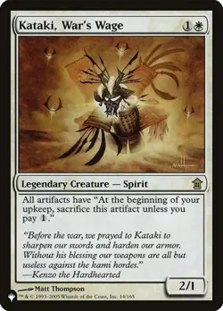 Kataki, War's Wage The List LP MTG - Image 1