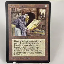 Beta Library Of Leng - Magic The Gathering MTG - NM Beauty - Image 1