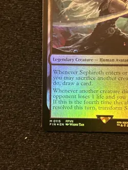 Sephiroth, Fabled SOLDIER Final Fantasy Foil - Image 4