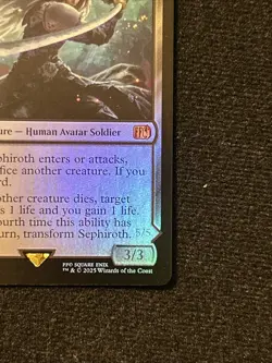 Sephiroth, Fabled SOLDIER Final Fantasy Foil - Image 5