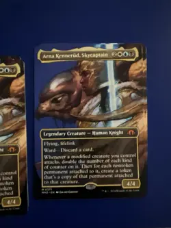 Arna Kennerud, Skycaptain (Borderless) Mythic MTG Modern Horizons 3 - Image 1