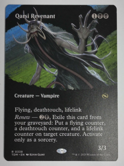 MTG Qarsi Revenant (Borderless) (338) | NM | Tarkir: Dragonstorm - Image 1