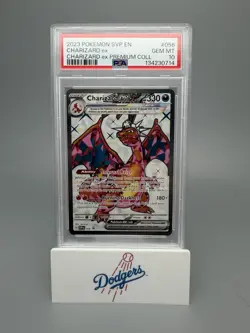 Charizard EX 2023 Pokemon 151 Premium Collection SVP EN Card #56 PSA 10 - Image 1