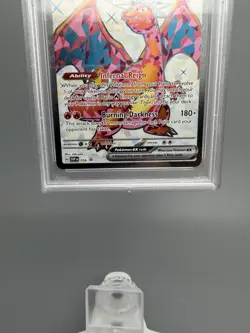 Charizard EX 2023 Pokemon 151 Premium Collection SVP EN Card #56 PSA 10 - Image 3