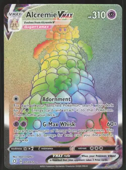 Pokemon TCG Shining Fates #073/072 Alcremie VMAX (Secret) NM - Image 1