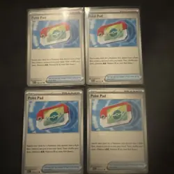 Pokemon TCG Ascended Heroes PokePad Trainer 198/217 Poke Pad X 4 Full set - Image 1