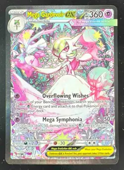 2025 Pokemon Mega Evolution #178/132 Mega Gardevoir ex Special Illustration Rare - Image 1