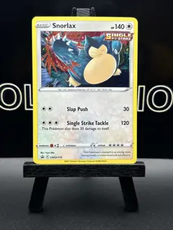 Pokemon Snorlax SWSH119 Sword & Shield Black Star Promo Holo NM - Image 2