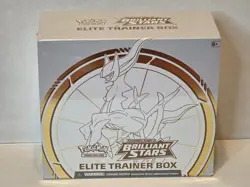 Pokemon TCG Sword & Shield Brilliant Stars Elite Trainer Box ETB 820650850127 - Image 1
