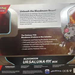 Pokemon Bloodmoon Ursaluna Ex Box | Factory Sealed – NEW !Sealed Usa Seller - Image 5