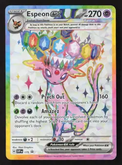 Espeon ex - 175 Promo Holo SVP SVP 175 NM Pokemon TCG - Image 1