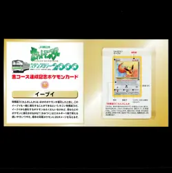 2000 Pokemon EEVEE Black Star Promo JR STAMP RALLY Non Holo #11 PSA 10 GEM MINT - Image 3