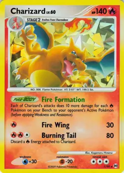 Charizard - Cracked Ice Holo - 1/99 Arceus - Pokemon TCG - 2009 - Image 1
