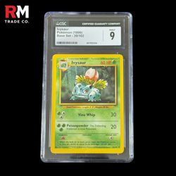 Ivysaur Pokemon 1999 WOTC 30/102 Base Set Graded CGC 9 MINT (LOW POP) - Image 1