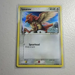 Pokemon Spearow EX Crystal Guardians 61/100 Reverse Holo 2006 - Image 1