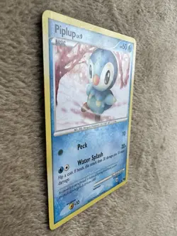 2008 Pokemon TCG POP Series 8 Piplup Lv.9 HP 60 Regular Non-holo 15/17 LP/MP - Image 5