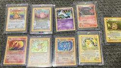 Pokemon Vintage Holo Rare Lot English Base Set Fossil Jungle - Image 1