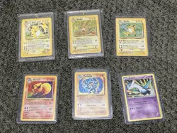 Pokemon Vintage Holo Rare Lot English Base Set Fossil Jungle - Image 2