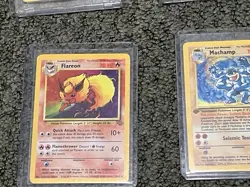 Pokemon Vintage Holo Rare Lot English Base Set Fossil Jungle - Image 3