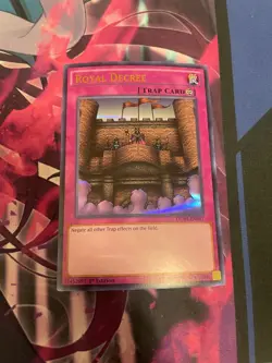 YUGIOH - ROYAL DECREE - ULTRA RARE - DUSA - 1ST ED - NM - Image 1