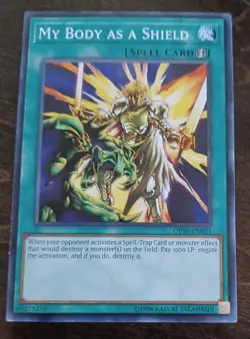 My Body as a Shield OP10-EN021 OTS Tournament Pack 10 Unlimited - Image 1