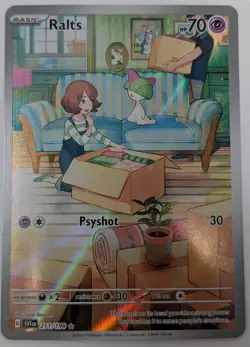Pokemon TCG Card Lot Of 2- Ralts 211 & Kirlia 212 IRs - Image 3