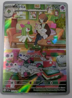Pokemon TCG Card Lot Of 2- Ralts 211 & Kirlia 212 IRs - Image 5