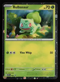 Bulbasaur - Cosmos Holo 046 Pokemon SV: Scarlet & Violet Promo Cards Promo NM - Image 1