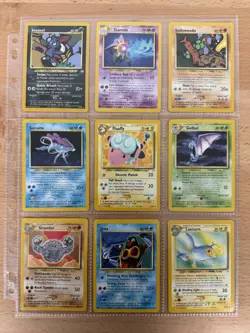NM 2001 Pokemon NEO REVELATION Set COMPLETE Unlimited Edition NON HOLO Card RARE - Image 4