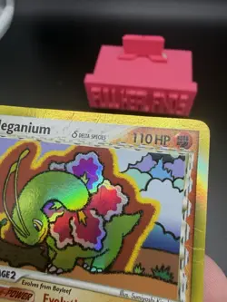 Meganium Delta Species Holo Card 4/101 Dragon Frontiers - Damaged - Image 2