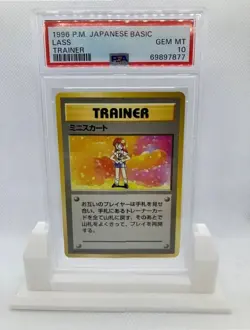 PSA 10 Lass Mini Skirt Trainer Holo Old Back 1996 Japanese Pokemon Card Rare - Image 3