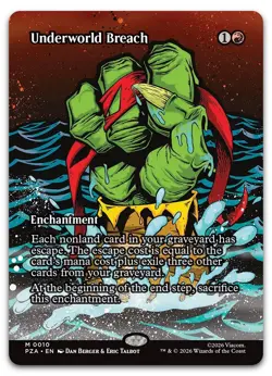 Underworld Breach (Borderless) #10 (NM) PZA Magic MTG - Image 1