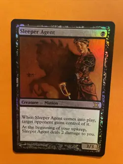 MTG - Sleeper Agent - FOIL - Tenth 10th Edition - NM/MT - Brandy New! - Image 1